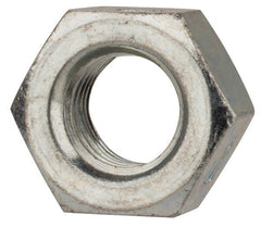 Value Collection - 5/16-24 UNF Grade 2 Two Way Lock Nut with Distorted Thread - 1/2" Width Across Flats, 17/64" High, Zinc-Plated Finish - Exact Tooling
