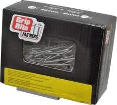 Value Collection - 4D, 15 Gauge, 1-1/2" OAL Finishing Nails - Smooth Shank, Grade 2 Steel, Bright Finish - Exact Tooling