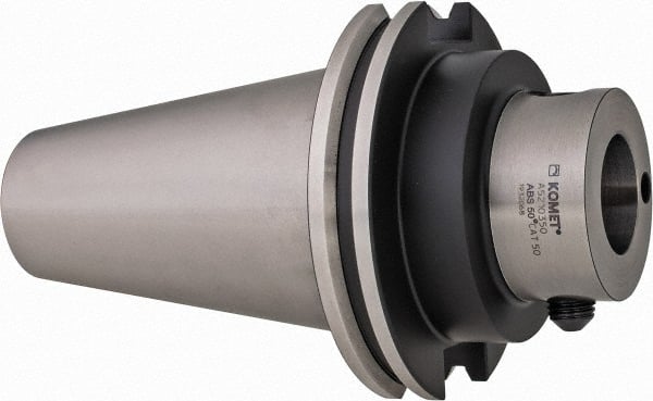 Komet - ABS50 System Size, CAT50 Taper, Modular Tool Holding System Adapter - 2.362" Projection, Through Coolant - Exact Tooling