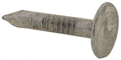 Value Collection - 11 Gauge, 3/4" OAL Roofing Nails - Ring Shank, Grade 2 Steel, Galvanized Finish - Exact Tooling