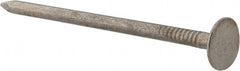 Value Collection - 11 Gauge, 2-1/2" OAL Roofing Nails - Ring Shank, Grade 2 Steel, Galvanized Finish - Exact Tooling