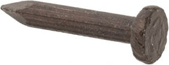 Value Collection - 2D, 9 Gauge, 1" OAL Masonry Nails - Fluted Shank, Grade 2 Steel, Uncoated - Exact Tooling