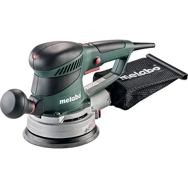 Metabo - 6 Inch Pad, 8,400 to 22,000 OPM, Electric Orbital Sander - Round, Right Angle Sander, 3.4 Amps - Exact Tooling