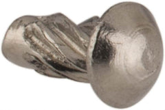 Value Collection - #00 Round Head Sheet Metal Screw - Stainless Steel, 1/8" Length Under Head, ASME B18.6.3 & ASME B18.6.4, Grade 18-8 - Exact Tooling