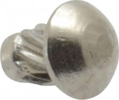 Value Collection - #2 Round Head Sheet Metal Screw - Stainless Steel, 1/8" Length Under Head, ASME B18.6.3 & ASME B18.6.4, Grade 18-8 - Exact Tooling