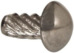 Value Collection - #4 Round Head Sheet Metal Screw - Stainless Steel, 1/4" Length Under Head, ASME B18.6.3 & ASME B18.6.4, Grade 18-8 - Exact Tooling