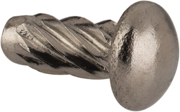 Value Collection - #6 Round Head Sheet Metal Screw - Stainless Steel, 5/16" Length Under Head, ASME B18.6.3 & ASME B18.6.4, Grade 18-8 - Exact Tooling