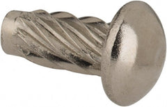 Value Collection - #8 Round Head Sheet Metal Screw - Stainless Steel, 3/8" Length Under Head, ASME B18.6.3 & ASME B18.6.4, Grade 18-8 - Exact Tooling