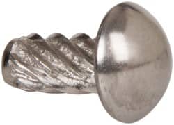 Value Collection - #10 Round Head Sheet Metal Screw - Stainless Steel, 3/8" Length Under Head, ASME B18.6.3 & ASME B18.6.4, Grade 18-8 - Exact Tooling
