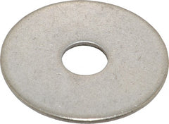 Value Collection - 3/8" Screw, Grade 18-8 Stainless Steel Fender Flat Washer - 13/32" ID x 1-1/2" OD, 0.06" Thick - Exact Tooling