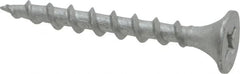 Value Collection - #6 Bugle Head, Phillips Steel Deck Screw - 1-1/4" OAL, Galvanized, Grade 2 - Exact Tooling