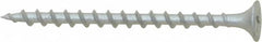 Value Collection - #6 Bugle Head, Phillips Steel Deck Screw - 2" OAL, Galvanized, Grade 2 - Exact Tooling