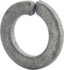 Value Collection - 3/4", 0.636" ID, 0.156" Thick Split Lock Washer - Steel, Hot Dipped Galvanized Finish, 0.636" Min ID, 0.641" Max ID, 1.073" Min OD, 1.079" Max OD - Exact Tooling