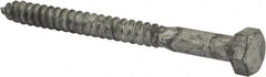 Value Collection - 5/16" Screw, 3-1/2" Length Under Head, Steel, Hex Head Lag Screw - Hot Dipped Galvanized, AISI 1006, ASME B18.2.1 Fastner, Grade 1006-1022 - Exact Tooling