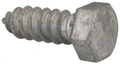 Value Collection - 1/2" Screw, 1-1/2" Length Under Head, Steel, Hex Head Lag Screw - Hot Dipped Galvanized, AISI 1006, ASME B18.2.1 Fastner, Grade 1006-1022 - Exact Tooling