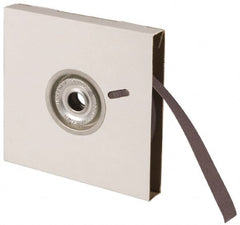 Norton - 1" x 10 Yd 120 Grit Aluminum Oxide Cloth Roll - Fine Grade, J Weighted Backing - Exact Tooling