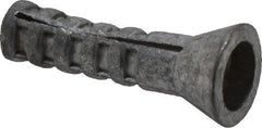 Value Collection - 1/4" Diam, 1/4" Drill, 1" OAL, 1" Min Embedment Plug Concrete Anchor - Lead Alloy - Exact Tooling