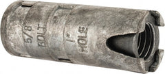 Value Collection - 5/8" Diam, 1" Drill, 2-5/8" OAL, Single Expansion Concrete Anchor - Alloy Steel - Exact Tooling