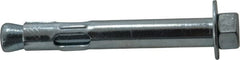 Value Collection - 5/8" Diam, 5/8" Drill, 4-1/4" OAL, 1-3/4" Min Embedment Sleeve Concrete Anchor - Steel, Zinc-Plated Finish, Hex Nut Head, Hex Drive - Exact Tooling