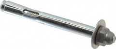 Value Collection - 1/4" Diam, 1/4" Drill, 2-1/4" OAL, 2-3/8" Min Embedment Sleeve Concrete Anchor - Steel, Zinc-Plated Finish, Acorn Nut Head - Exact Tooling