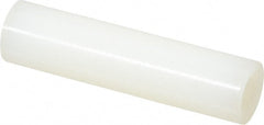 Made in USA - 0.115" ID x 1/4" OD, #4 Screw, Grade 6/6 Nylon Female Unthreaded Circuit Board Spacer - Round Body, 1" OAL - Exact Tooling