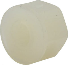 Made in USA - #4-40 UNC Hex Lock Nut with Nylon Insert - 1/4" Width Across Flats, 5.08mm High - Exact Tooling