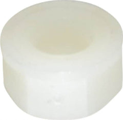 Made in USA - 1/4-20 UNC Hex Lock Nut with Nylon Insert - 6.99mm High - Exact Tooling