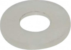 Made in USA - #10 Screw, Grade 6/6 Nylon Standard Flat Washer - 5.08mm ID x 11.43mm OD, 1.22mm Thick - Exact Tooling