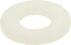 Made in USA - 5/16" Screw, Grade 6/6 Nylon Standard Flat Washer - 8.64mm ID x 18.8mm OD, 1.57mm Thick - Exact Tooling