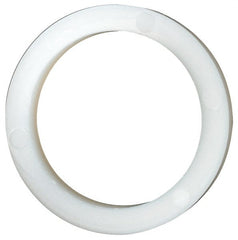 Made in USA - 13/16" Screw, Grade 6/6 Nylon Standard Flat Washer - 20.62mm ID x 26.85mm OD, 3.18mm Thick - Exact Tooling