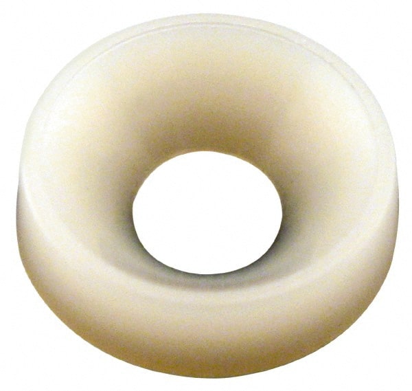 Made in USA - 3.86mm Thick, Nylon, Standard Countersunk Washer - 4.98mm ID x 14.61mm OD - Exact Tooling