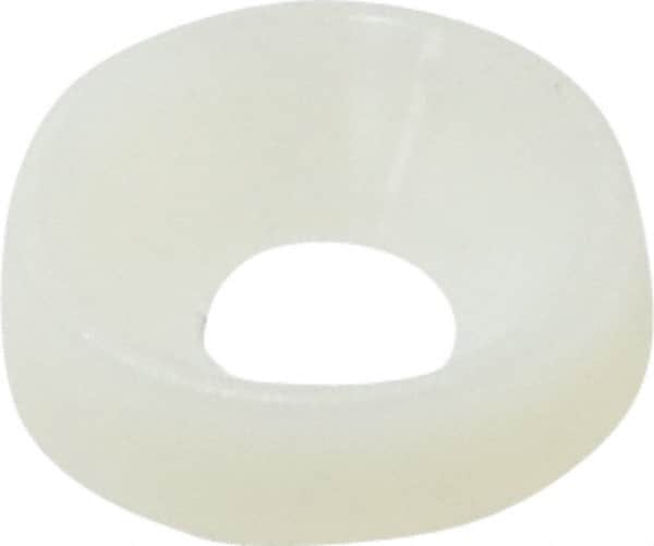Made in USA - 4.57mm Thick, Nylon, Standard Countersunk Washer - 6.6mm ID x 17.35mm OD - Exact Tooling