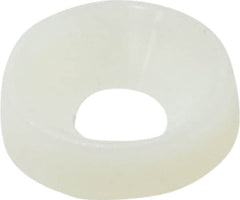 Made in USA - 4.57mm Thick, Nylon, Standard Countersunk Washer - 6.6mm ID x 17.35mm OD - Exact Tooling