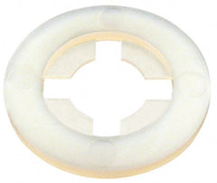 Made in USA - 1/4" Screw, 0.234" ID, Nylon Internal Tooth Lock Washer - 19/32" OD, Grade 6/6 - Exact Tooling