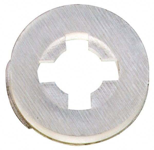 Made in USA - #2 Screw, 0.078" ID, Nylon Internal Tooth Lock Washer - 13/64" OD, Grade 6/6 - Exact Tooling