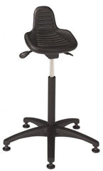 Bevco - Sit-Stand Stool - Polyurethane Seat, Black - Exact Tooling