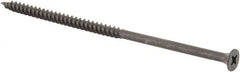 Value Collection - #10, 4-1/2" OAL, Phillips Drive Bugle Head, Steel Drywall Screws - Black Phosphate Finish, Grade 2 - Exact Tooling