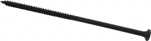 Value Collection - #10, 5" OAL, Phillips Drive Bugle Head, Steel Drywall Screws - Black Phosphate Finish, Grade 2 - Exact Tooling