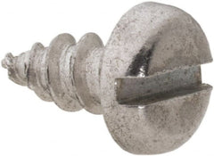 Value Collection - #8 Pan Head Slotted Sheet Metal Screw - Aluminum, 3/8" Length Under Head, ASME B18.6.4 - Exact Tooling