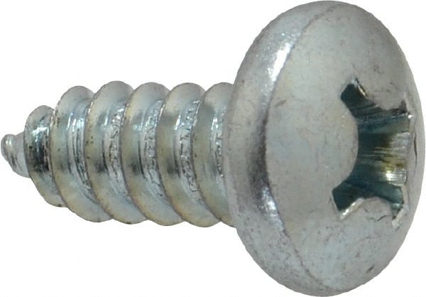 Value Collection - #14 Pan Head Phillips Sheet Metal Screw - Steel, 5/8" Length Under Head, Grade 2 - Exact Tooling