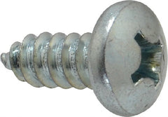 Value Collection - #14 Pan Head Phillips Sheet Metal Screw - Steel, 5/8" Length Under Head, Grade 2 - Exact Tooling