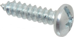 Value Collection - #10 Pan Head Slotted Phillips Sheet Metal Screw - Steel, 3/4" Length Under Head, Grade 2 - Exact Tooling