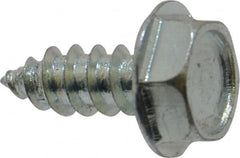 Value Collection - #10 Hex Washer Head Sheet Metal Screw - Steel, 1/2" Length Under Head, Grade 2 - Exact Tooling