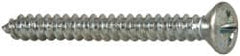 Value Collection - #6 Oval Head Phillips Sheet Metal Screw - Steel, 1-1/4" OAL, AISI 1016, ANSI/ASME B18.6.4, ASME B18.6.3 & SAE J933, Grade 1016-1024 - Exact Tooling