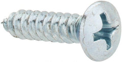 Value Collection - #8 Oval Head Phillips Sheet Metal Screw - Steel, 5/8" OAL, AISI 1016, ANSI/ASME B18.6.4, ASME B18.6.3 & SAE J933, Grade 1016-1024 - Exact Tooling
