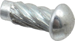Value Collection - #2 Round Head Sheet Metal Screw - Steel, 1/4" Length Under Head, AISI 1016, ASME B18.6.3 & ASME B18.6.4, Grade 1016-1024 - Exact Tooling