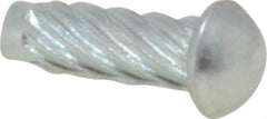Value Collection - #2 Round Head Sheet Metal Screw - Steel, 5/16" Length Under Head, AISI 1016, ASME B18.6.3 & ASME B18.6.4, Grade 1016-1024 - Exact Tooling