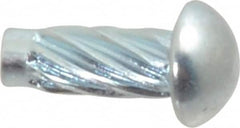 Value Collection - #4 Round Head Sheet Metal Screw - Steel, 5/16" Length Under Head, AISI 1016, ASME B18.6.3 & ASME B18.6.4, Grade 1016-1024 - Exact Tooling