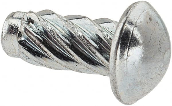 Value Collection - #6 Round Head Sheet Metal Screw - Steel, 5/16" Length Under Head, AISI 1016, ASME B18.6.3 & ASME B18.6.4, Grade 1016-1024 - Exact Tooling