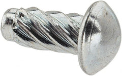 Value Collection - #6 Round Head Sheet Metal Screw - Steel, 5/16" Length Under Head, AISI 1016, ASME B18.6.3 & ASME B18.6.4, Grade 1016-1024 - Exact Tooling